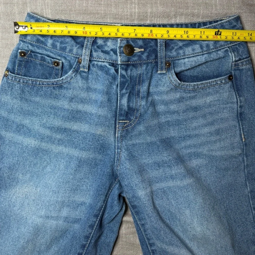 Ed Hardy Denim Women 24 Blue Flare Jeans Tattoo Graphic Tiger Dragon‎ WEHDB100-3